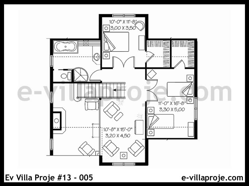 Ev Villa Proje 13 005 Ciftlik Ev Villa Projeleri